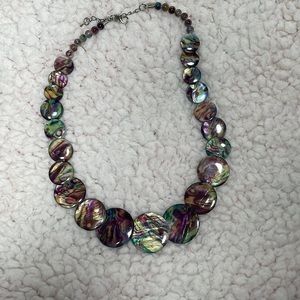 Beautiful stone necklace.  Never worn
